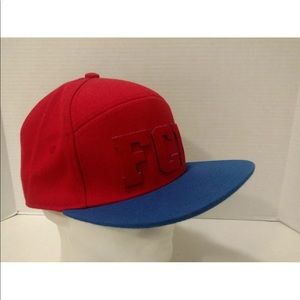 fc barcelona fitted hat